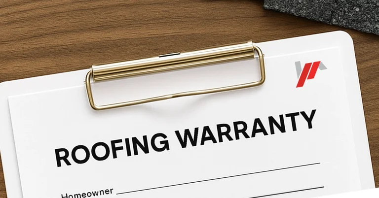 Roofing warranties document with Southern Roofing Solutions branding